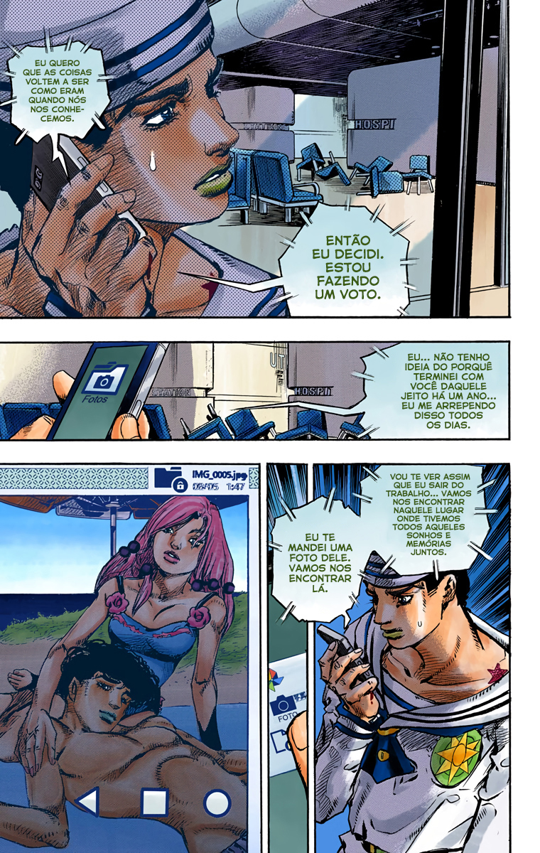JoJo's Bizarre Adventure, Part 8: JoJolion - Digital Colored Comics Capítulo 85 Página 35