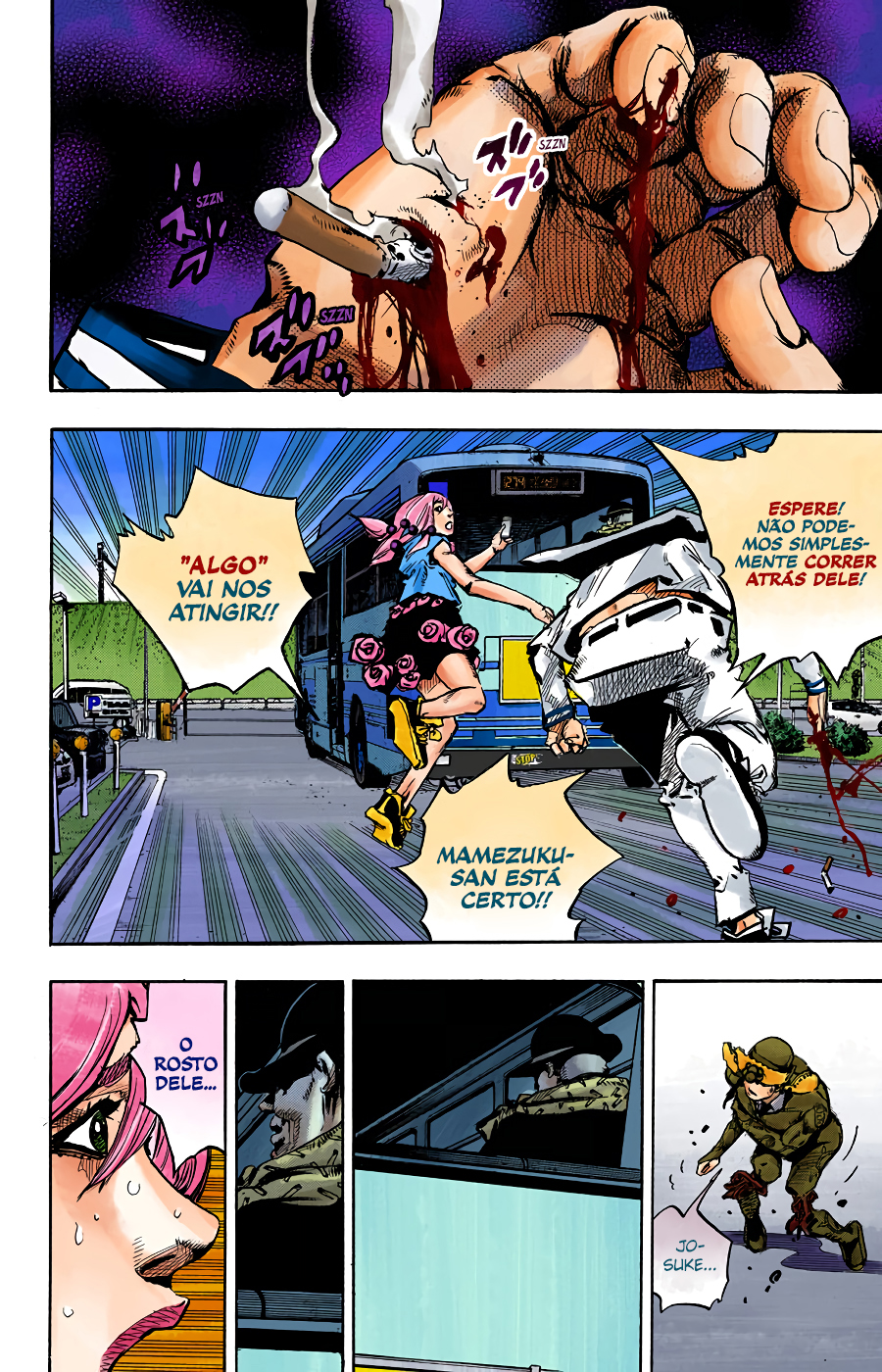 JoJo's Bizarre Adventure, Part 8: JoJolion - Digital Colored Comics Capítulo 86 Página 12