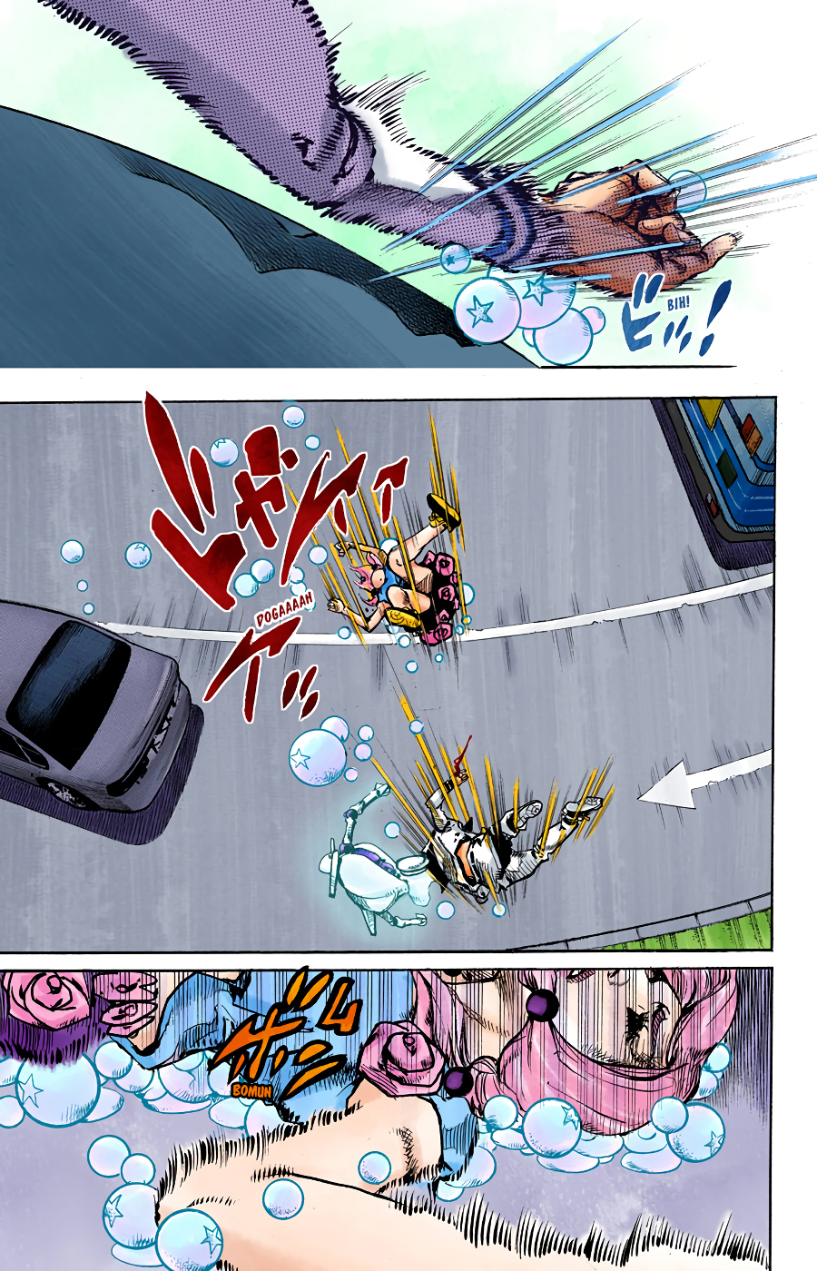 JoJo's Bizarre Adventure, Part 8: JoJolion - Digital Colored Comics Capítulo 86 Página 16