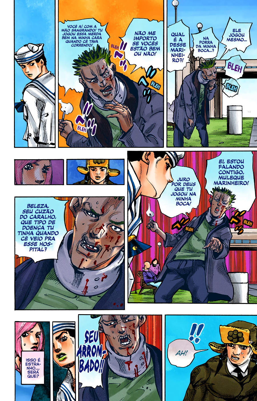 JoJo's Bizarre Adventure, Part 8: JoJolion - Digital Colored Comics Capítulo 86 Página 21