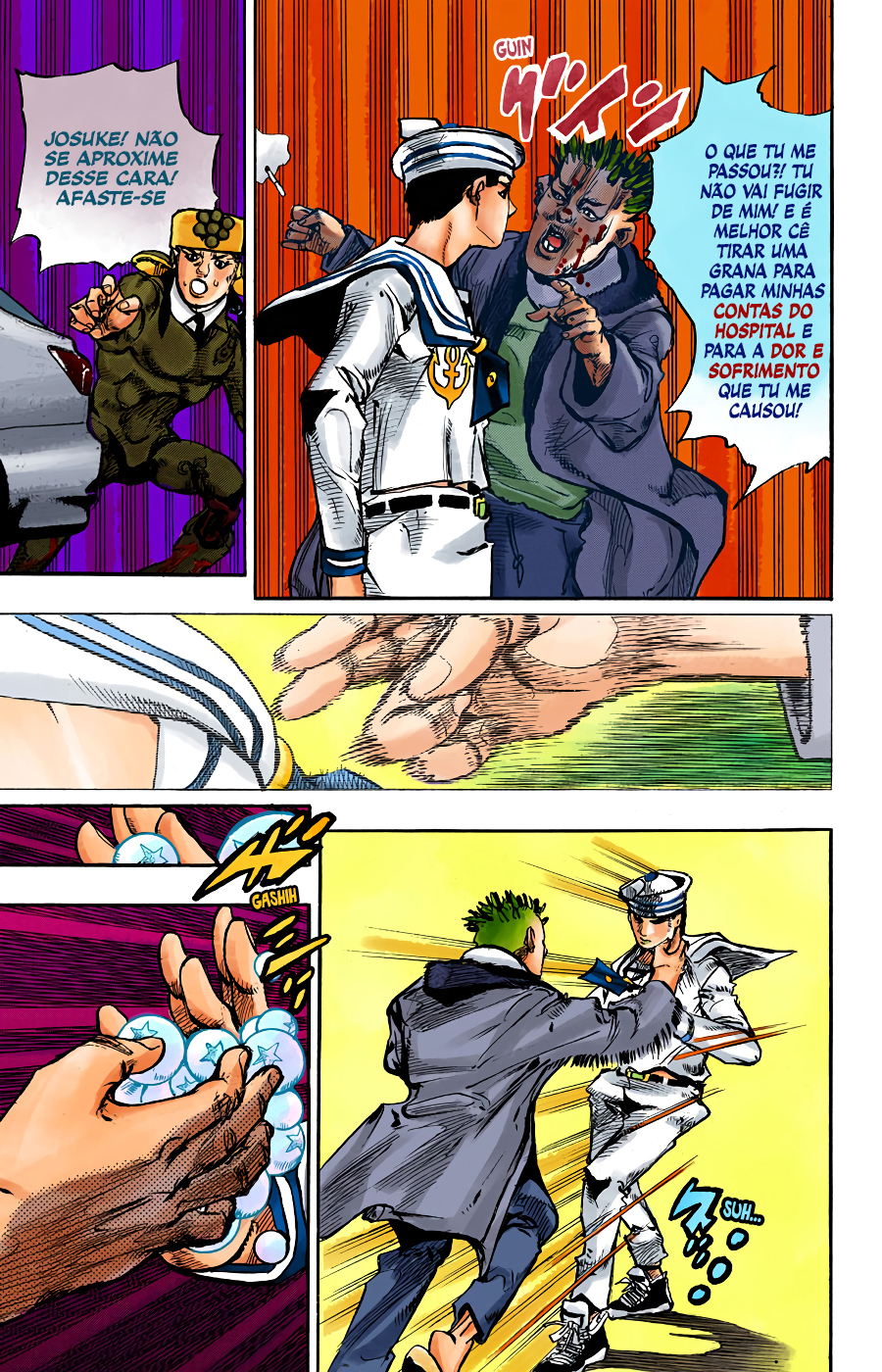 JoJo's Bizarre Adventure, Part 8: JoJolion - Digital Colored Comics Capítulo 86 Página 22