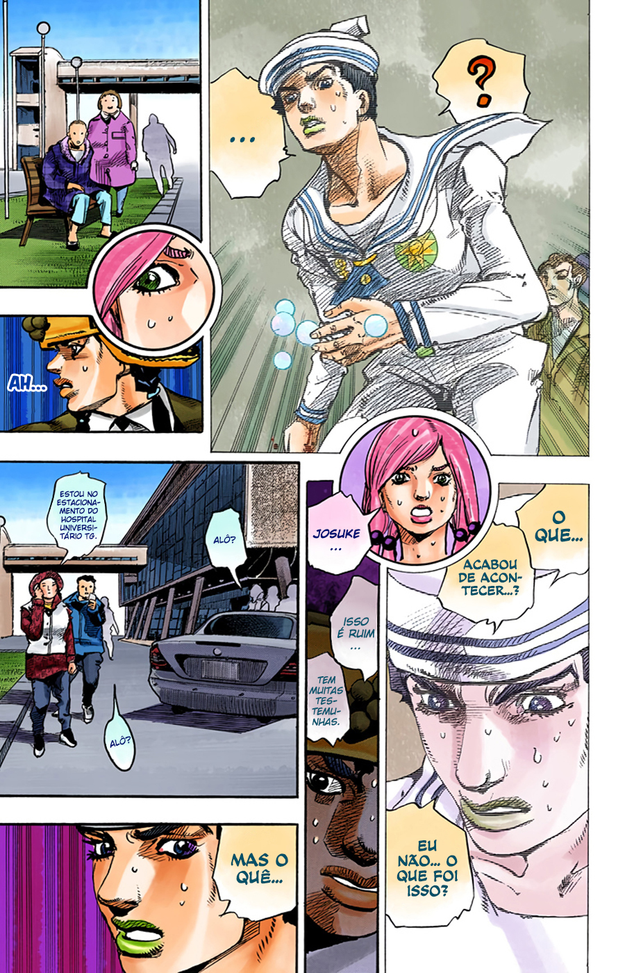 JoJo's Bizarre Adventure, Part 8: JoJolion - Digital Colored Comics Capítulo 86 Página 24
