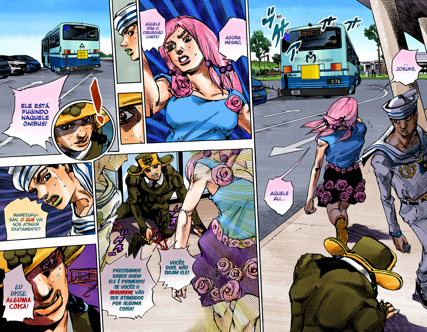 JoJo's Bizarre Adventure, Part 8: JoJolion - Digital Colored Comics Capítulo 86 Página 6
