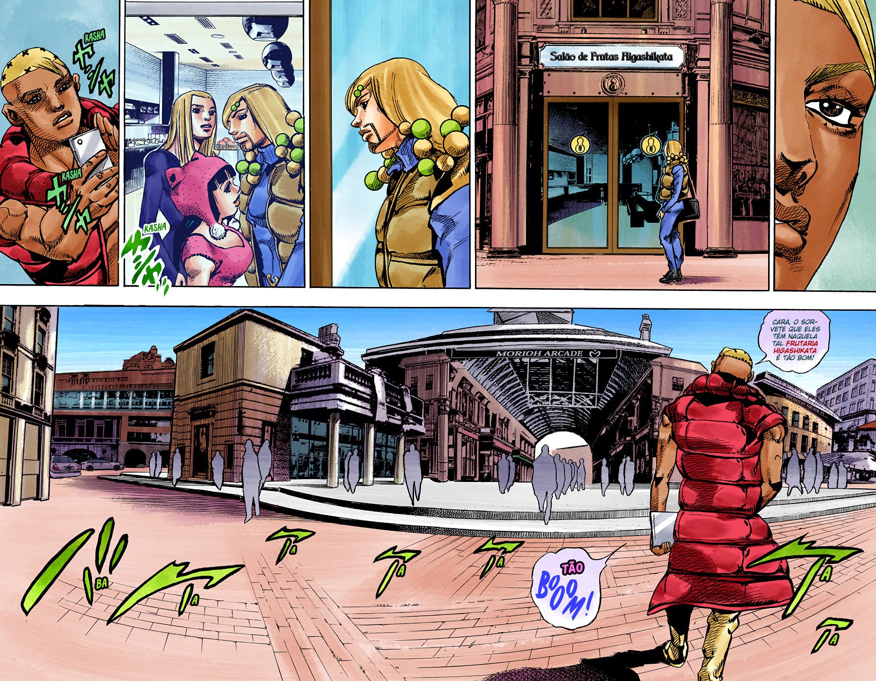 JoJo's Bizarre Adventure, Part 8: JoJolion - Digital Colored Comics Capítulo 87 Página 11