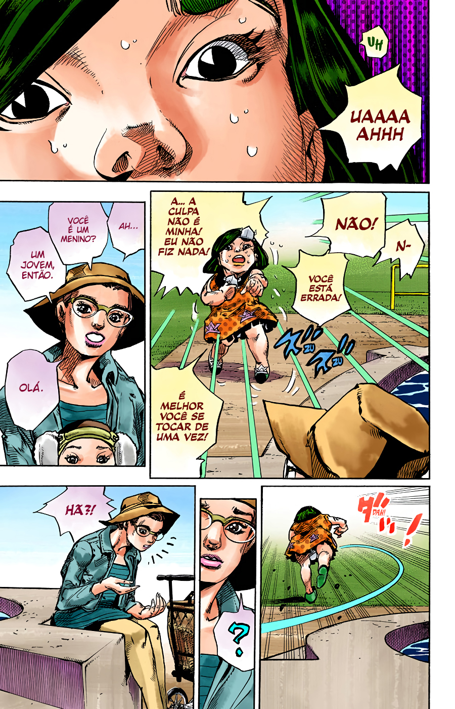 JoJo's Bizarre Adventure, Part 8: JoJolion - Digital Colored Comics Capítulo 87 Página 14