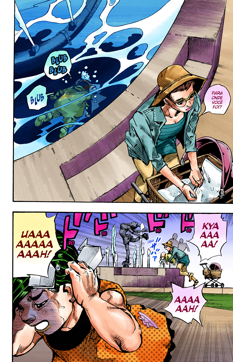 JoJo's Bizarre Adventure, Part 8: JoJolion - Digital Colored Comics Capítulo 87 Página 15