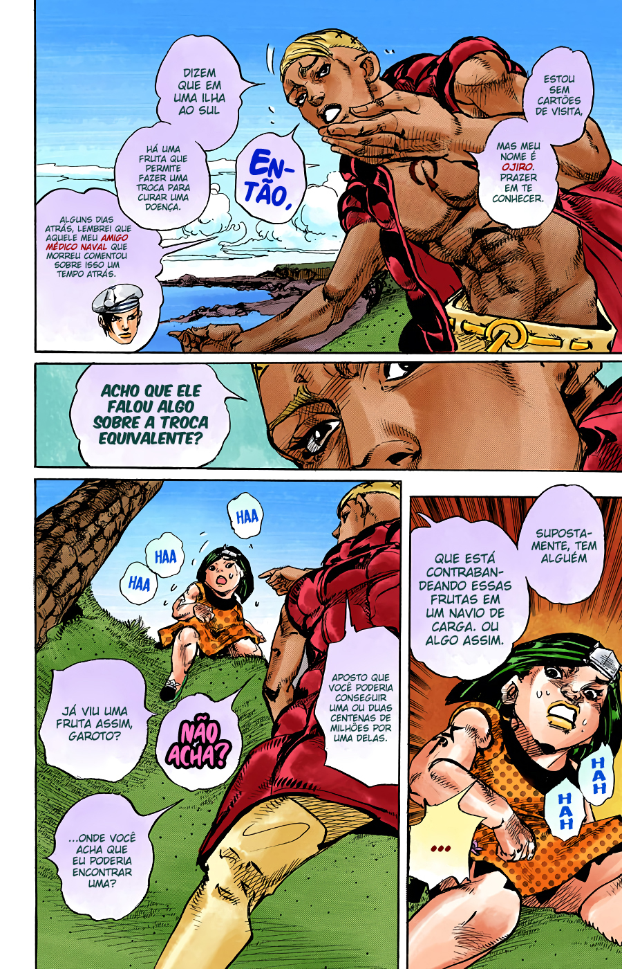 JoJo's Bizarre Adventure, Part 8: JoJolion - Digital Colored Comics Capítulo 87 Página 24