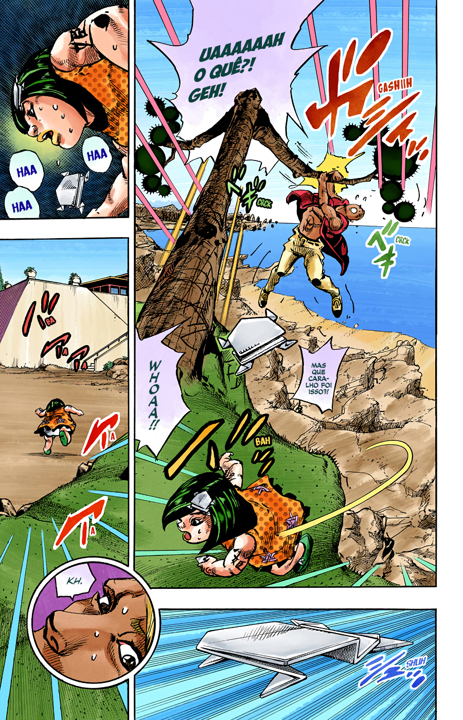 JoJo's Bizarre Adventure, Part 8: JoJolion - Digital Colored Comics Capítulo 87 Página 27