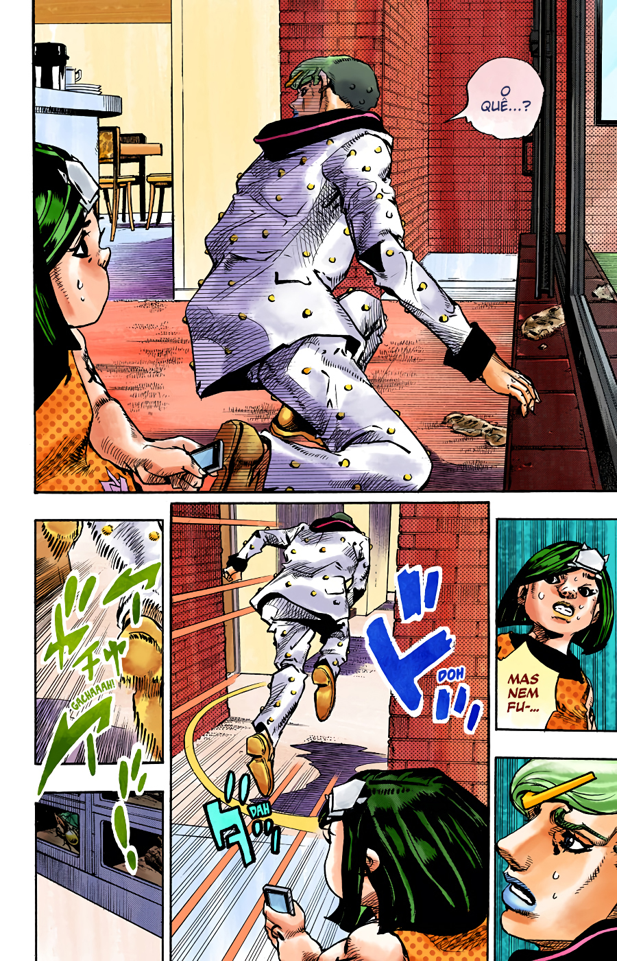 JoJo's Bizarre Adventure, Part 8: JoJolion - Digital Colored Comics Capítulo 87 Página 34