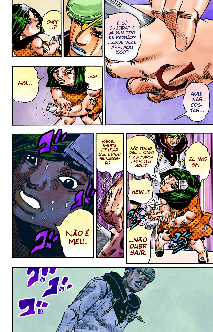 JoJo's Bizarre Adventure, Part 8: JoJolion - Digital Colored Comics Capítulo 87 Página 38