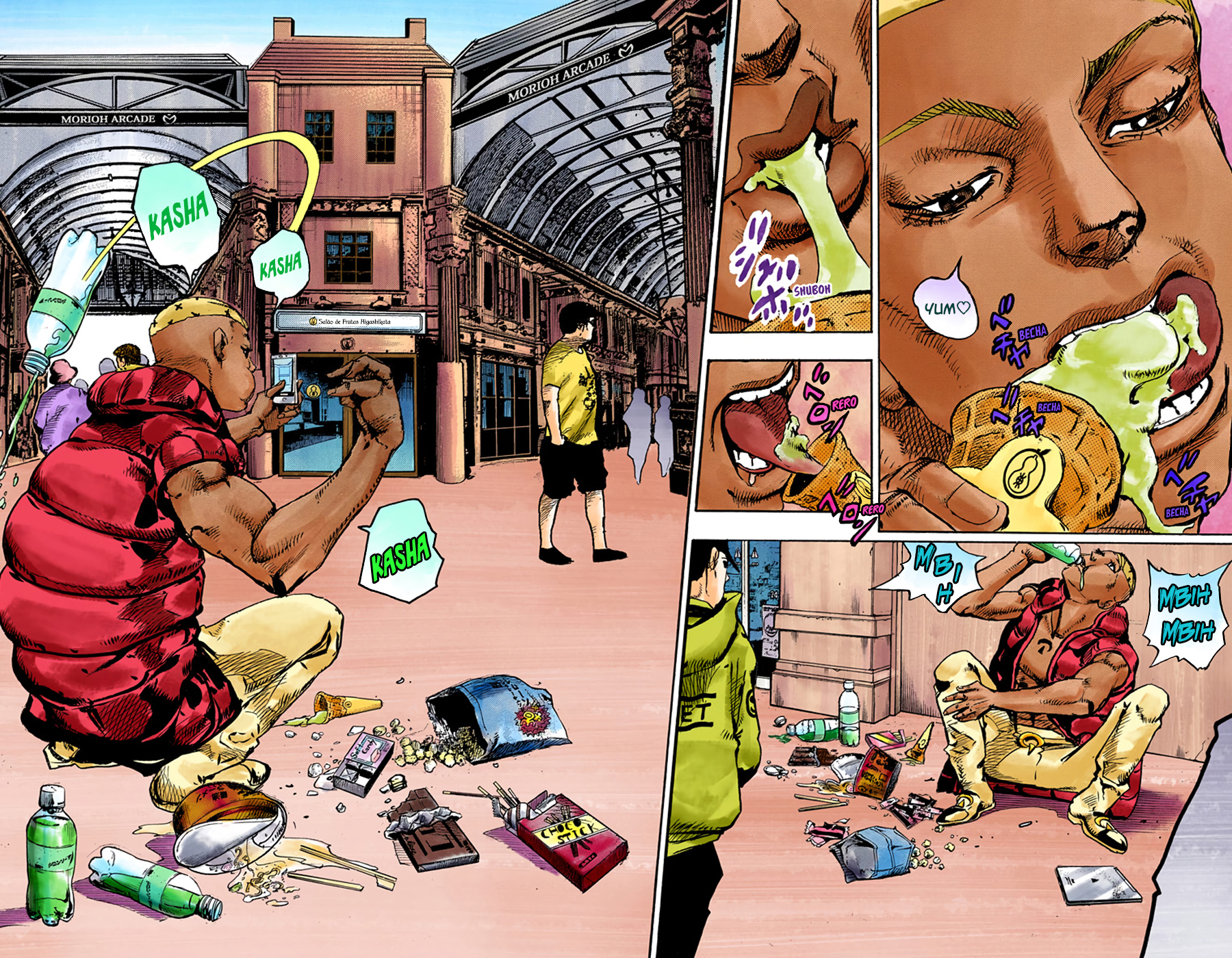 JoJo's Bizarre Adventure, Part 8: JoJolion - Digital Colored Comics Capítulo 87 Página 8