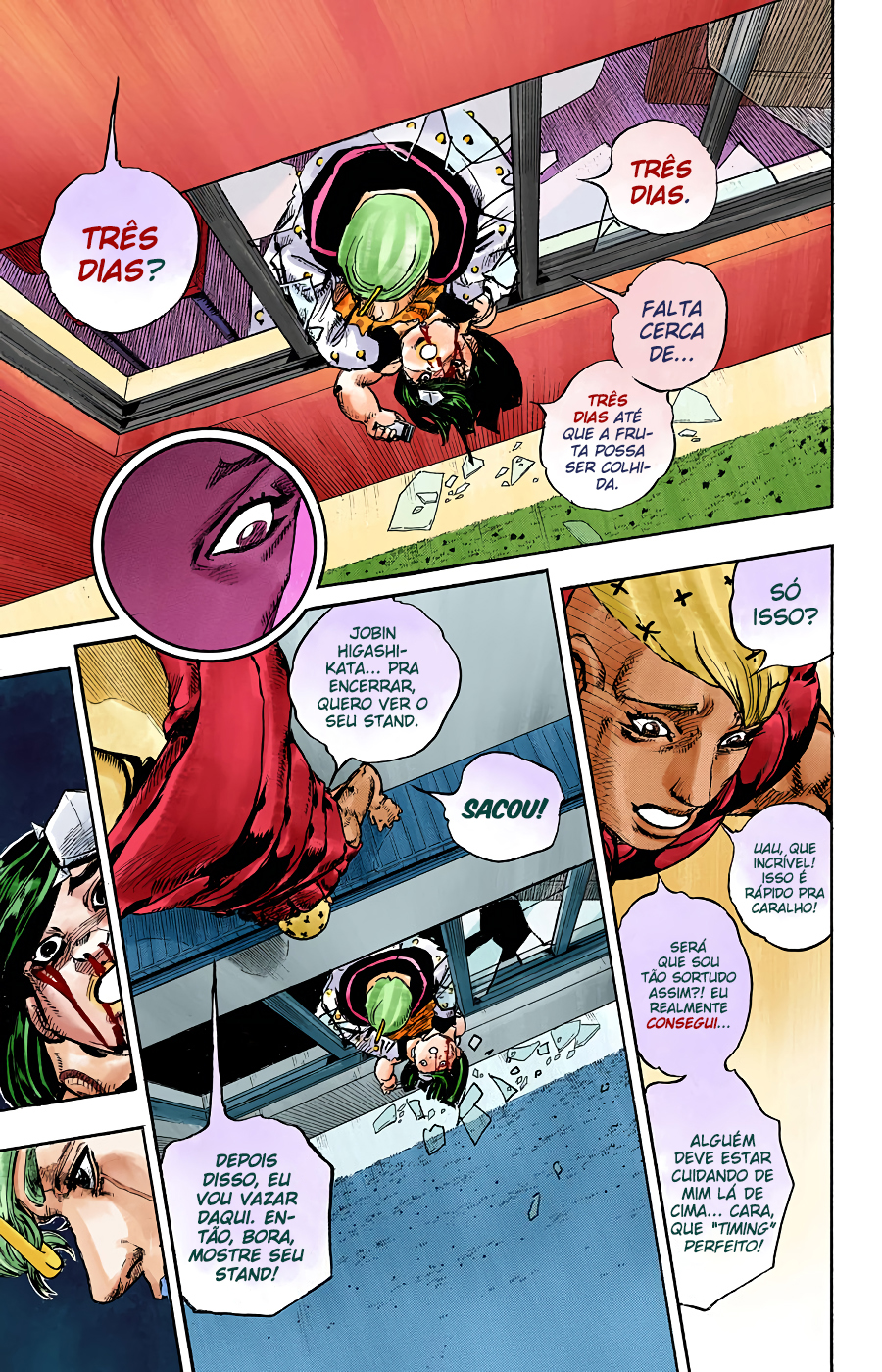 JoJo's Bizarre Adventure, Part 8: JoJolion - Digital Colored Comics Capítulo 88 Página 10