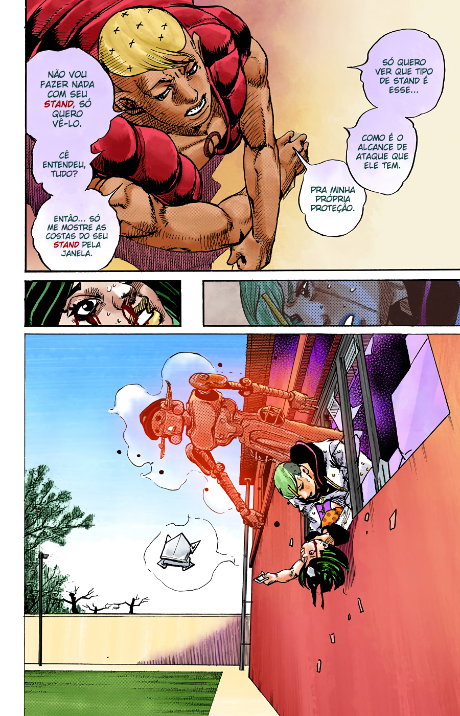 JoJo's Bizarre Adventure, Part 8: JoJolion - Digital Colored Comics Capítulo 88 Página 11
