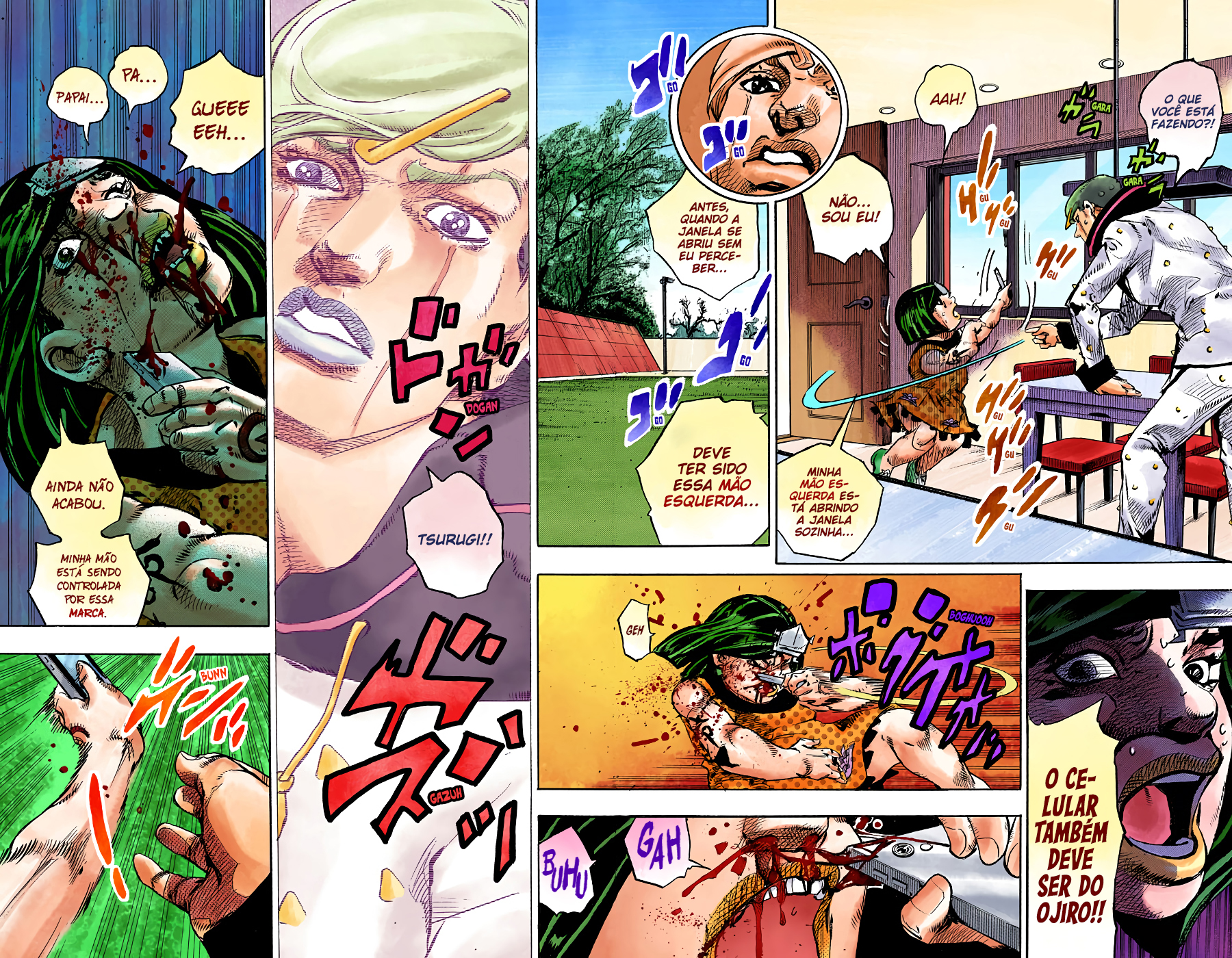JoJo's Bizarre Adventure, Part 8: JoJolion - Digital Colored Comics Capítulo 88 Página 3