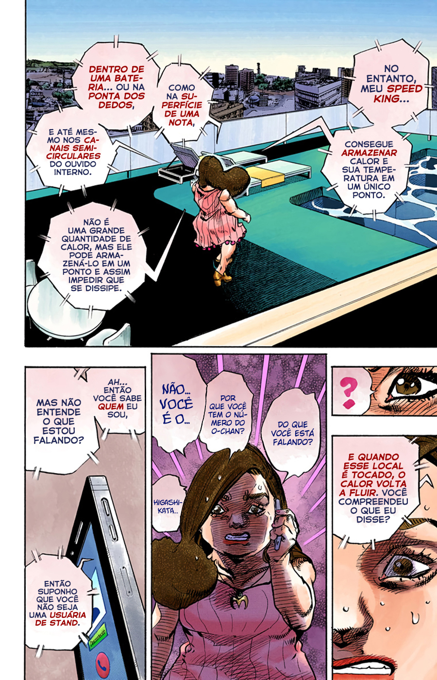 JoJo's Bizarre Adventure, Part 8: JoJolion - Digital Colored Comics Capítulo 88 Página 34
