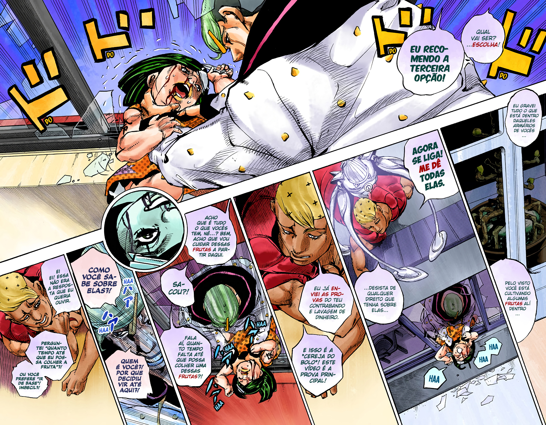 JoJo's Bizarre Adventure, Part 8: JoJolion - Digital Colored Comics Capítulo 88 Página 8