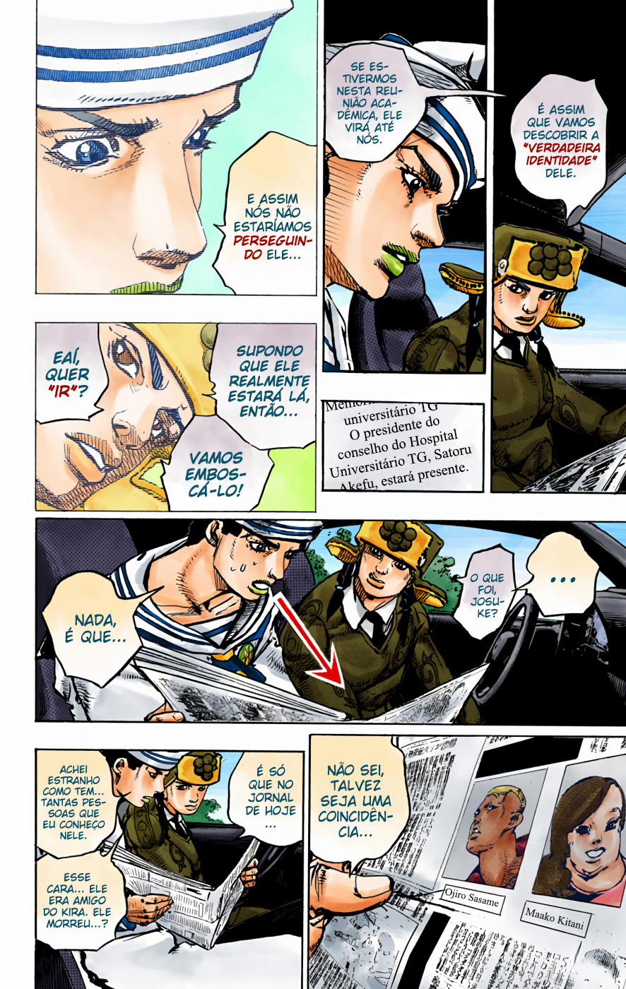 JoJo's Bizarre Adventure, Part 8: JoJolion - Digital Colored Comics Capítulo 89 Página 12