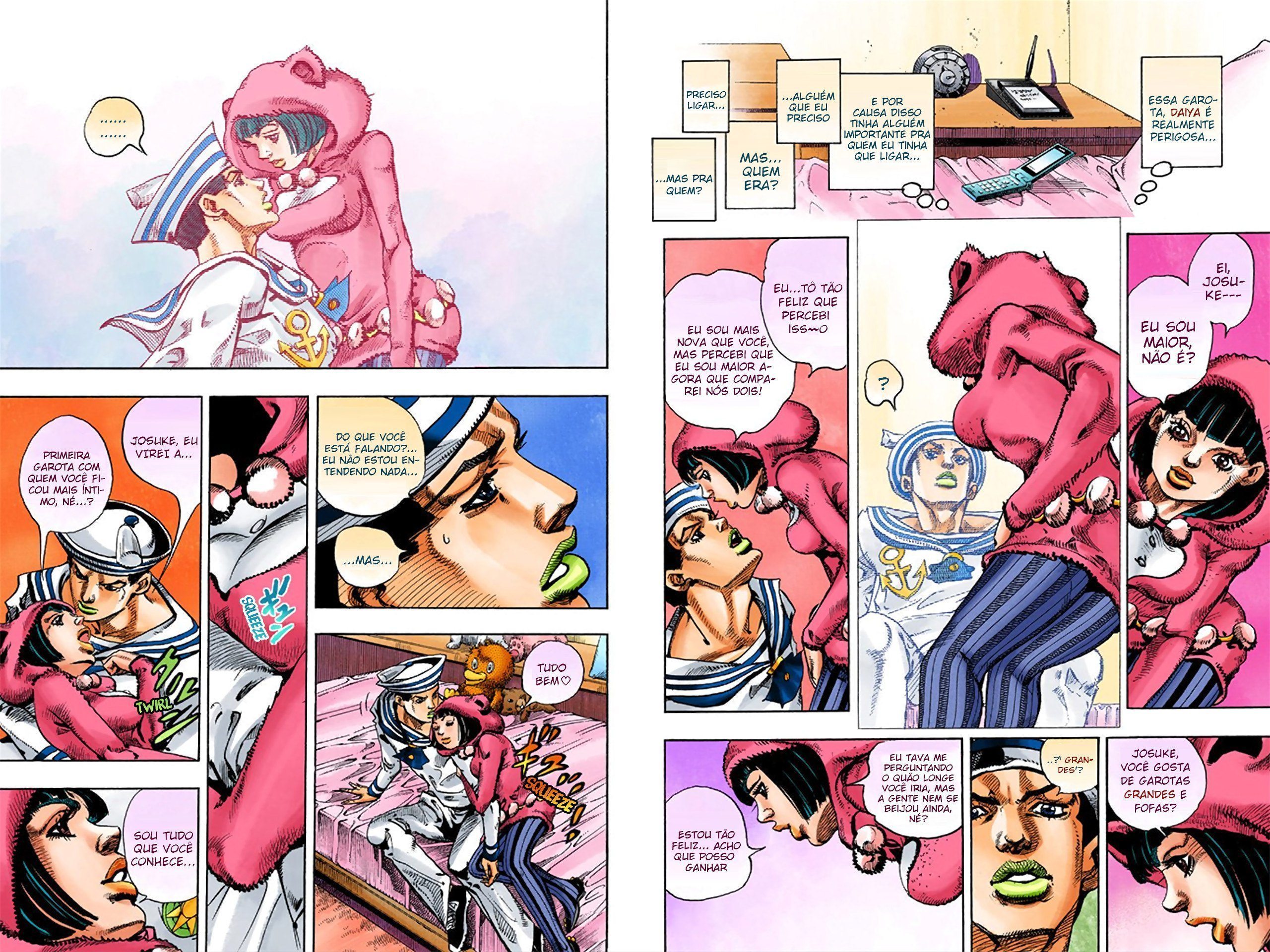 JoJo's Bizarre Adventure, Part 8: JoJolion - Digital Colored Comics Capítulo 9 Página 10