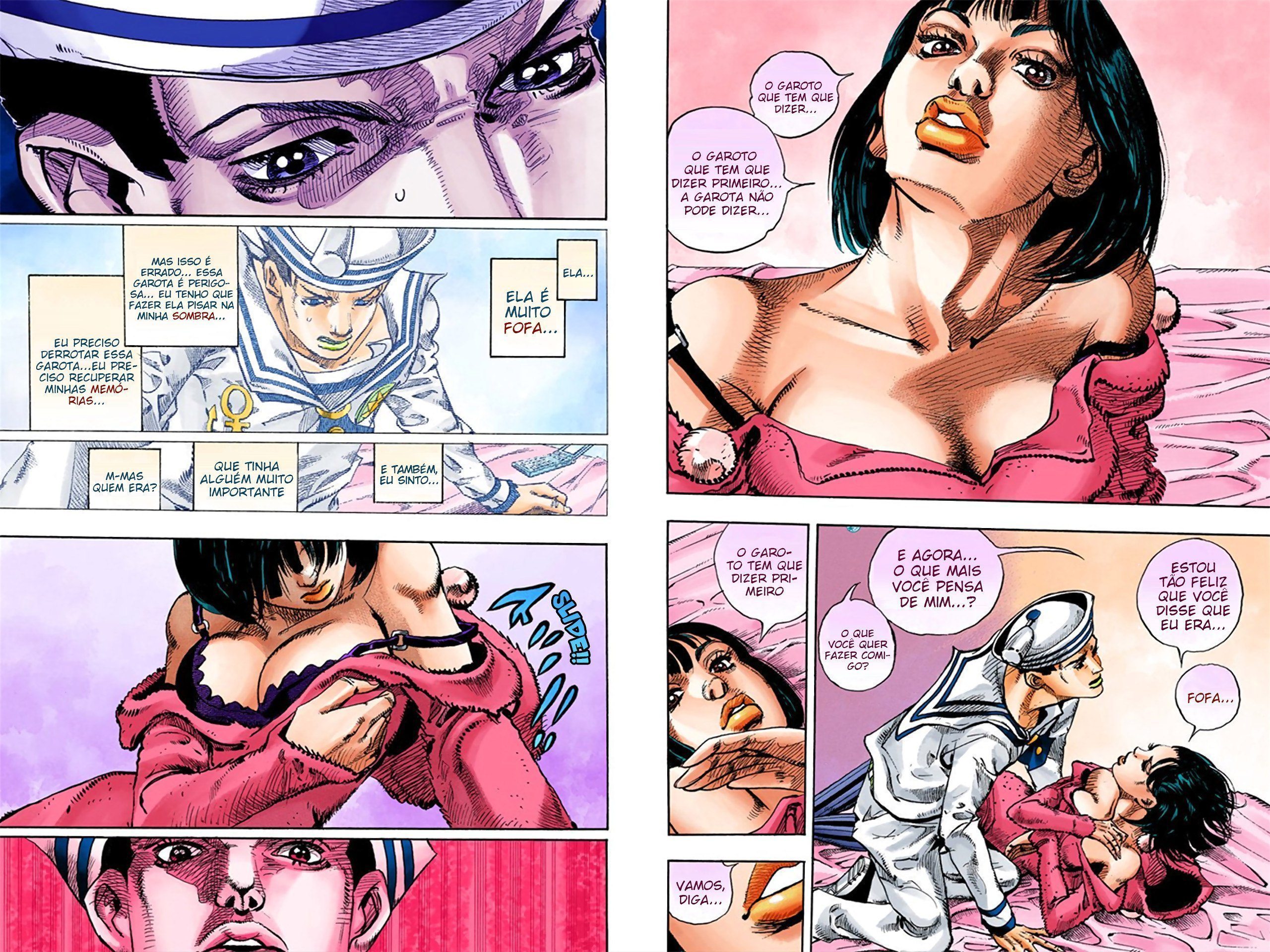 JoJo's Bizarre Adventure, Part 8: JoJolion - Digital Colored Comics Capítulo 9 Página 15