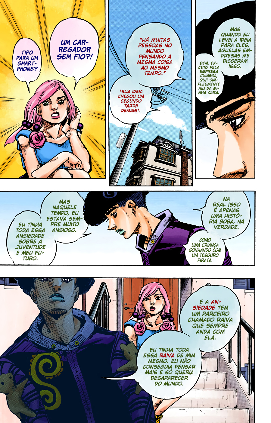 JoJo's Bizarre Adventure, Part 8: JoJolion - Digital Colored Comics Capítulo 90 Página 21
