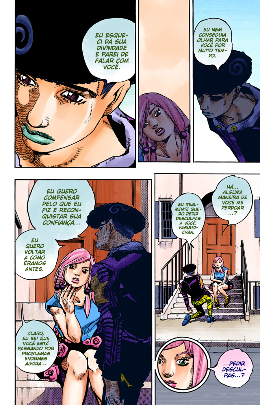 JoJo's Bizarre Adventure, Part 8: JoJolion - Digital Colored Comics Capítulo 90 Página 22