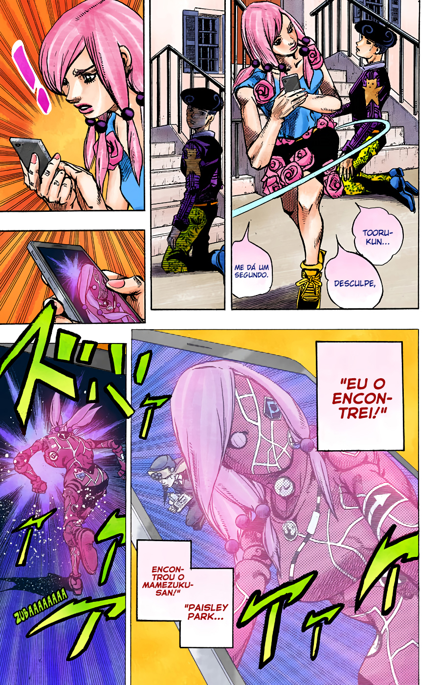 JoJo's Bizarre Adventure, Part 8: JoJolion - Digital Colored Comics Capítulo 90 Página 25