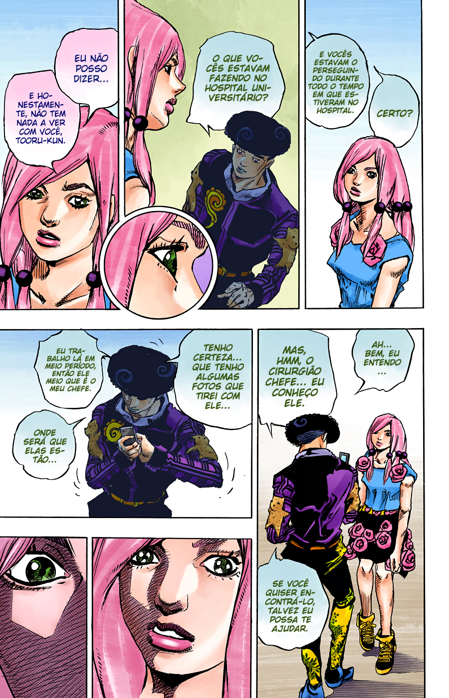 JoJo's Bizarre Adventure, Part 8: JoJolion - Digital Colored Comics Capítulo 90 Página 29