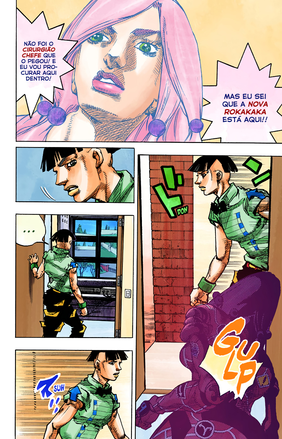 JoJo's Bizarre Adventure, Part 8: JoJolion - Digital Colored Comics Capítulo 93 Página 13