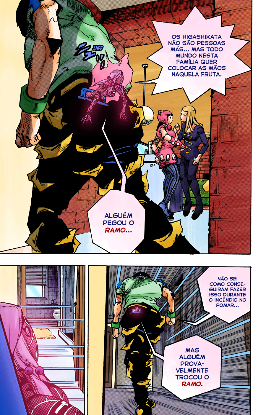 JoJo's Bizarre Adventure, Part 8: JoJolion - Digital Colored Comics Capítulo 93 Página 14