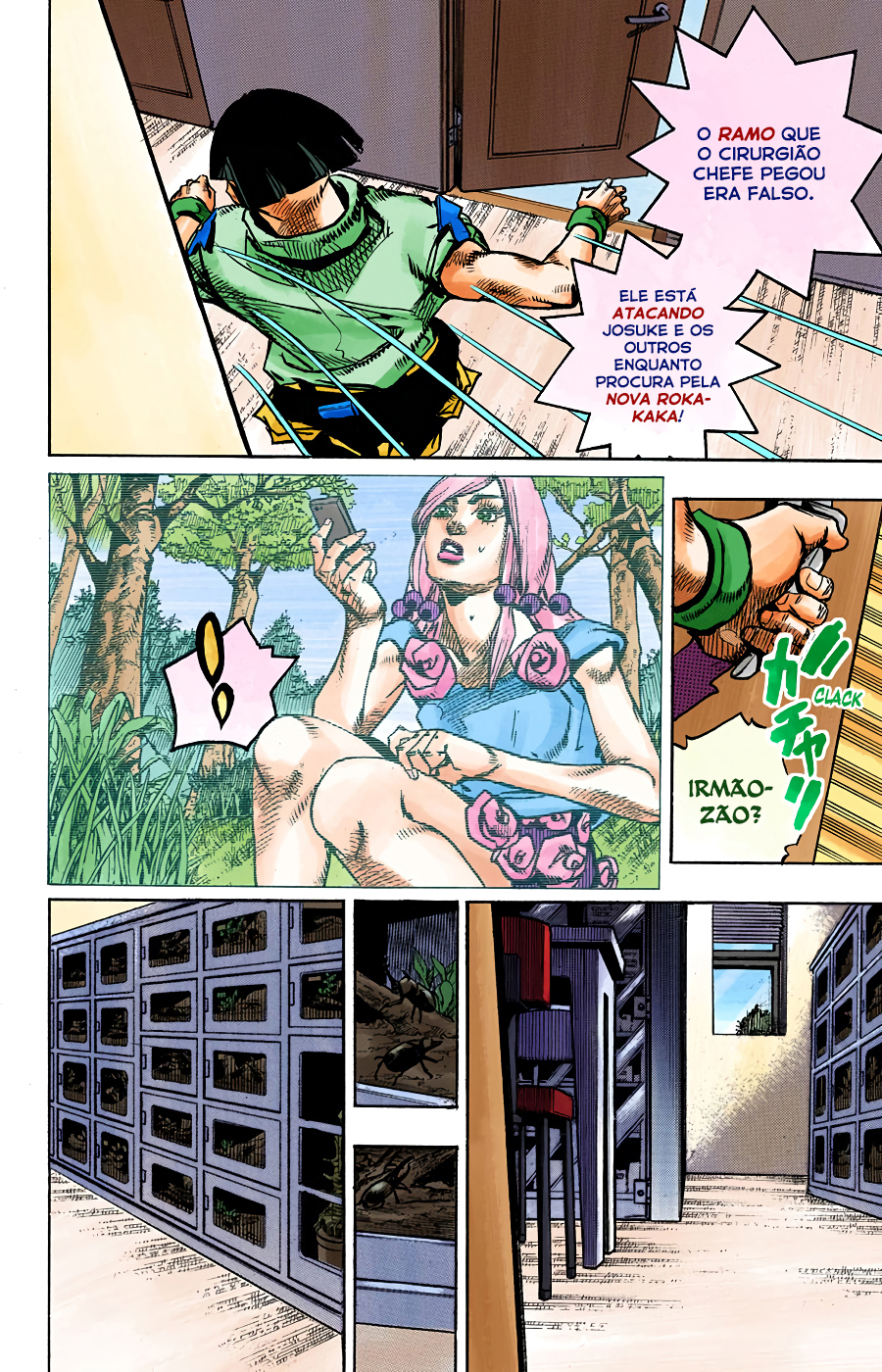 JoJo's Bizarre Adventure, Part 8: JoJolion - Digital Colored Comics Capítulo 93 Página 15
