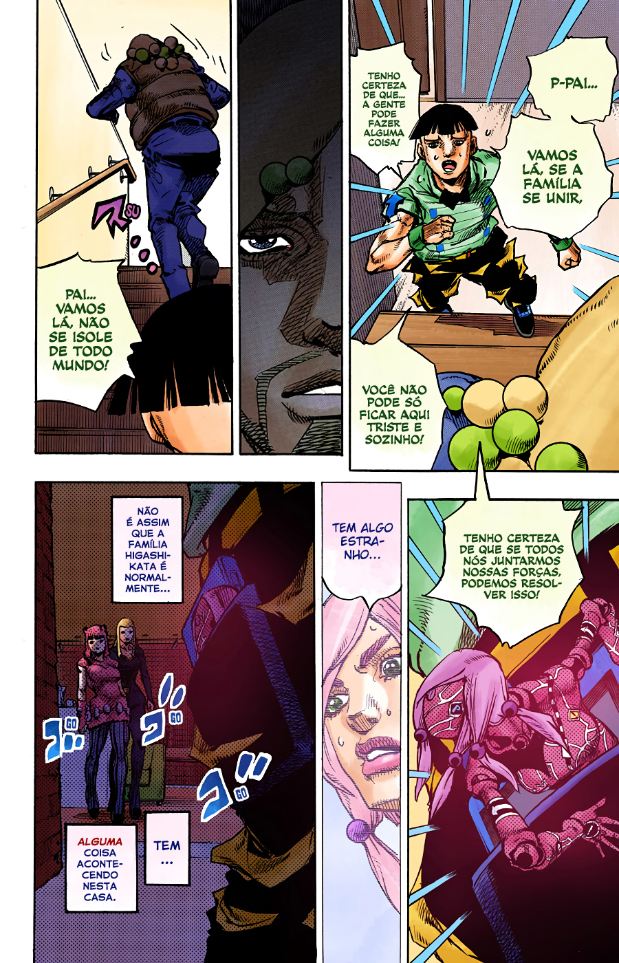 JoJo's Bizarre Adventure, Part 8: JoJolion - Digital Colored Comics Capítulo 93 Página 17
