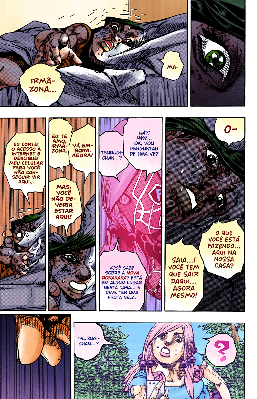 JoJo's Bizarre Adventure, Part 8: JoJolion - Digital Colored Comics Capítulo 93 Página 24