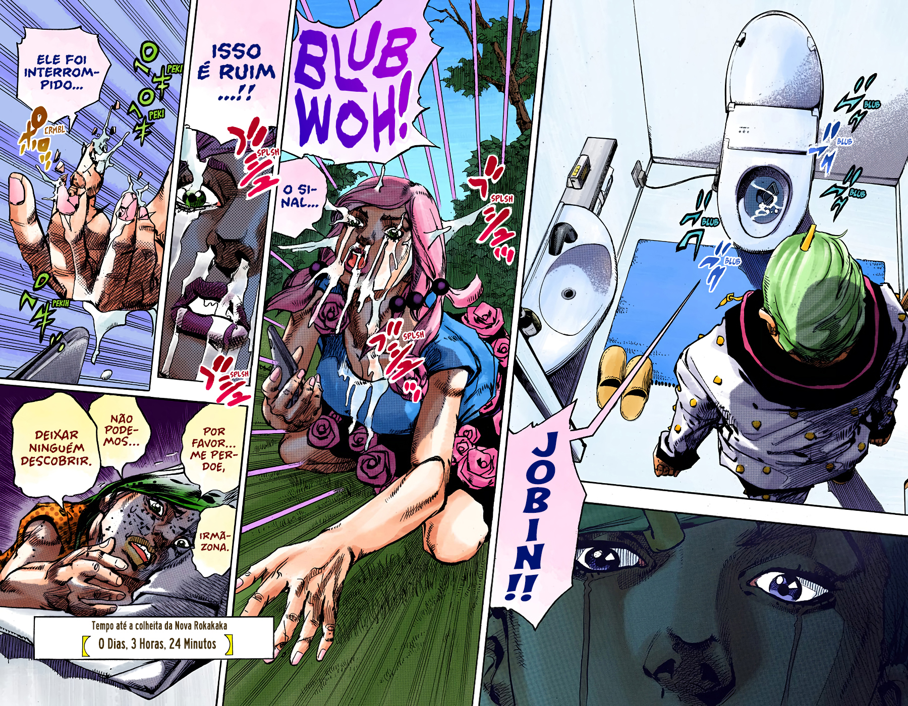 JoJo's Bizarre Adventure, Part 8: JoJolion - Digital Colored Comics Capítulo 93 Página 28