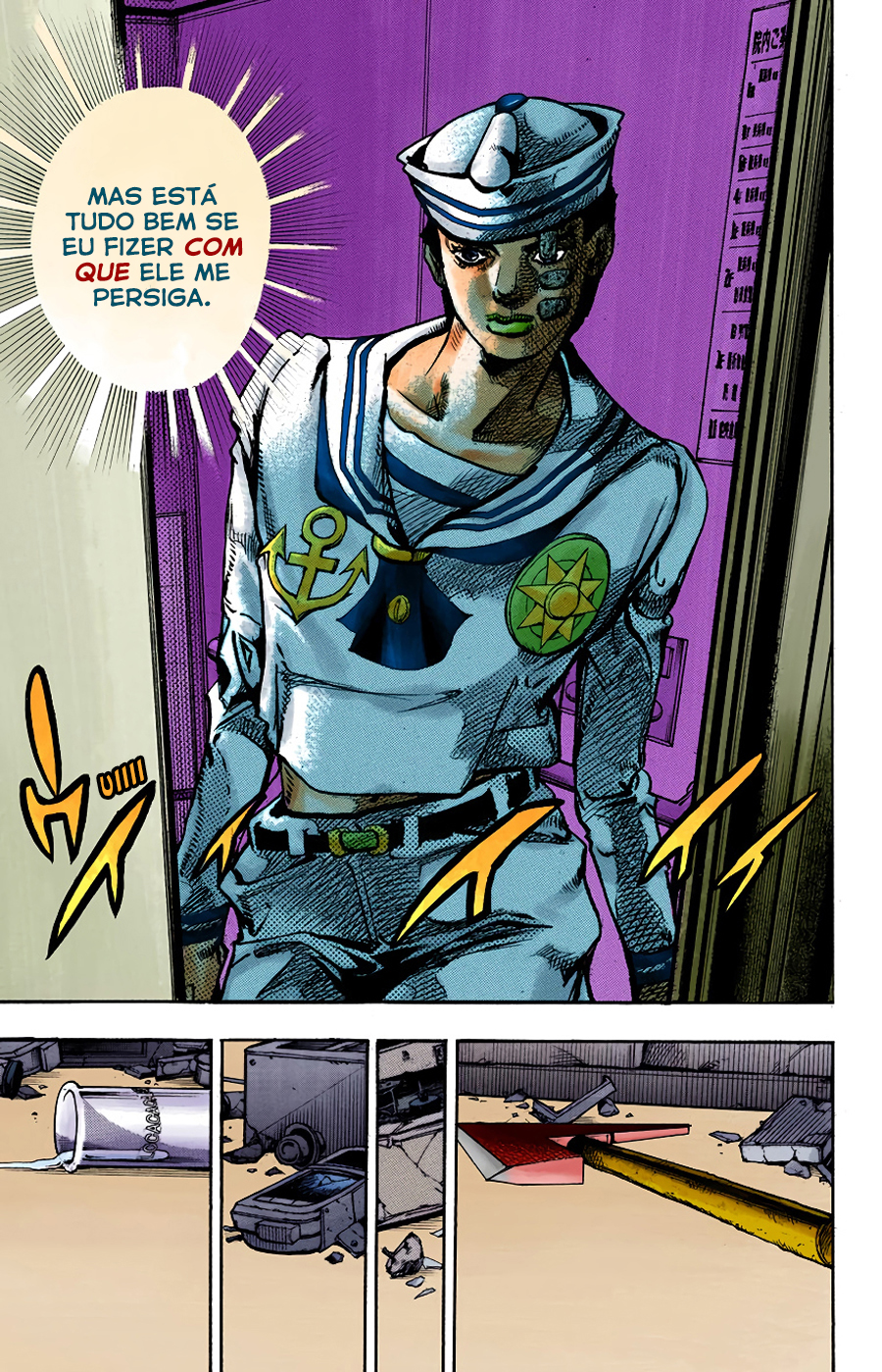 JoJo's Bizarre Adventure, Part 8: JoJolion - Digital Colored Comics Capítulo 93 Página 8