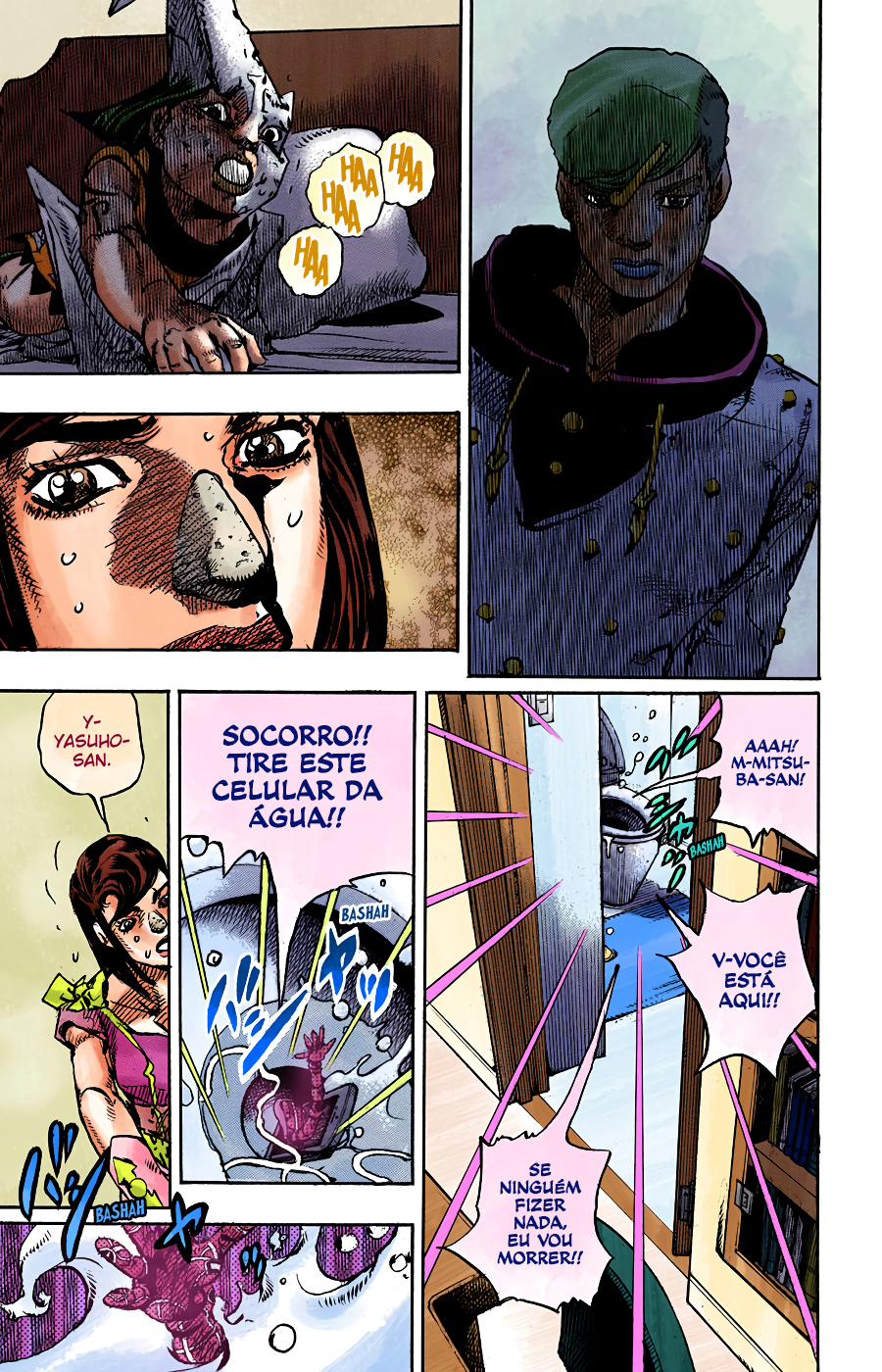 JoJo's Bizarre Adventure, Part 8: JoJolion - Digital Colored Comics Capítulo 94 Página 14