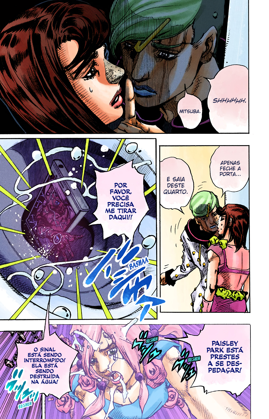 JoJo's Bizarre Adventure, Part 8: JoJolion - Digital Colored Comics Capítulo 94 Página 16