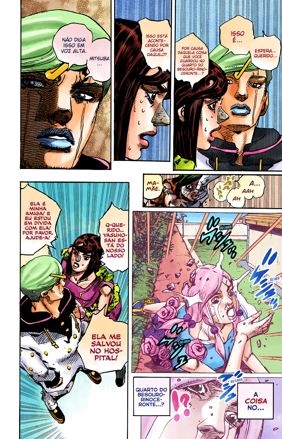 JoJo's Bizarre Adventure, Part 8: JoJolion - Digital Colored Comics Capítulo 94 Página 17