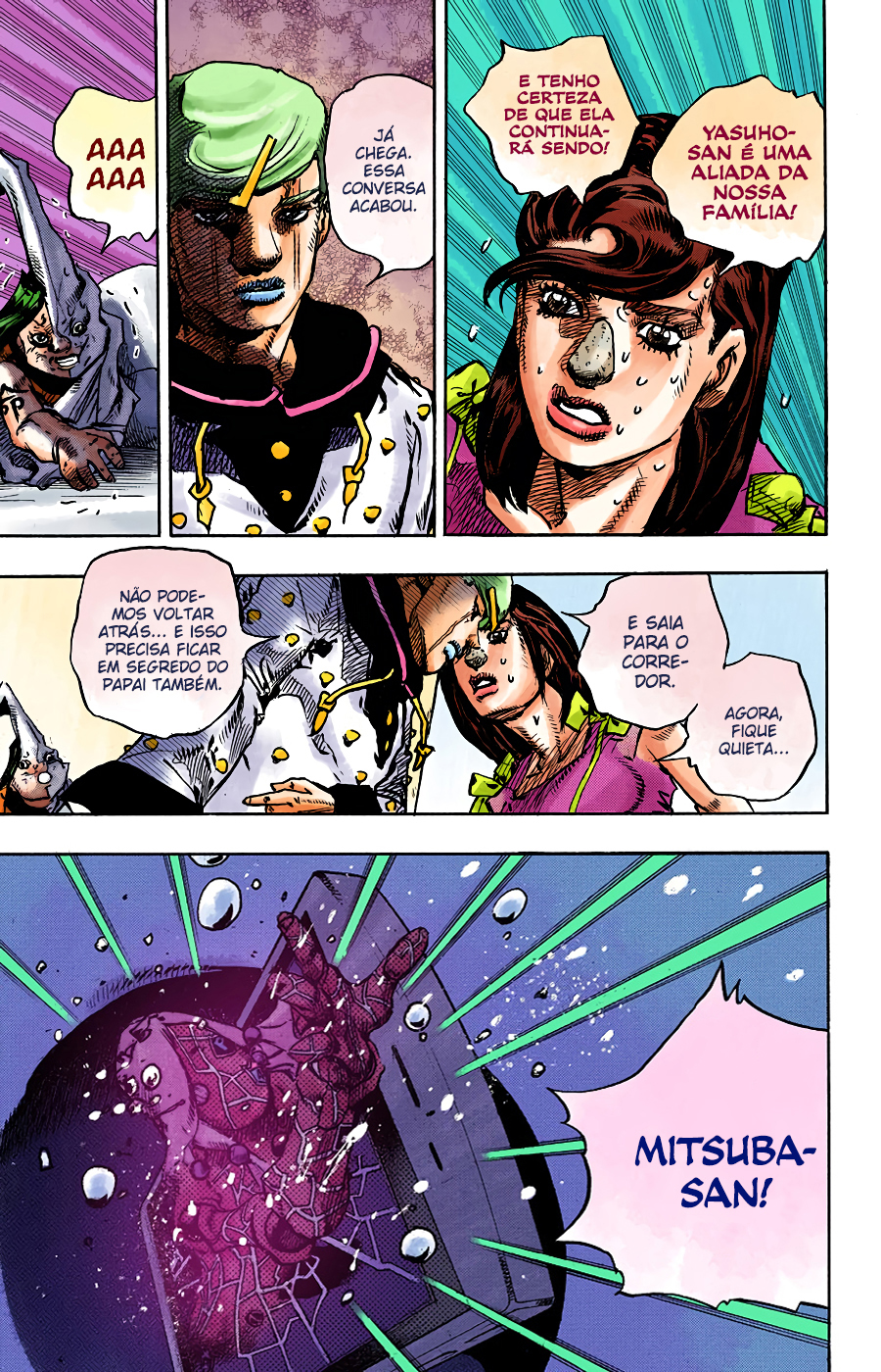 JoJo's Bizarre Adventure, Part 8: JoJolion - Digital Colored Comics Capítulo 94 Página 18