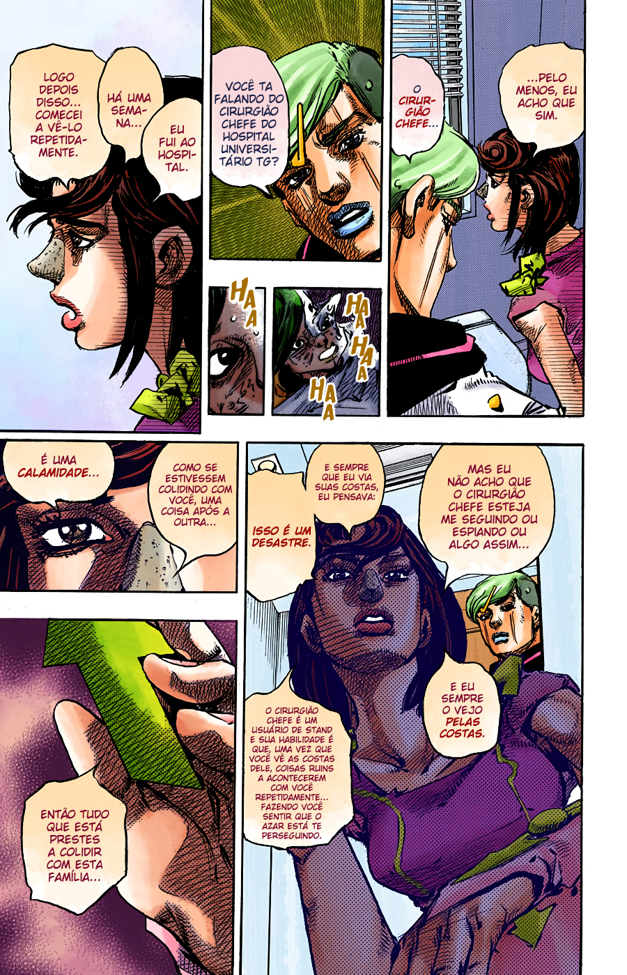JoJo's Bizarre Adventure, Part 8: JoJolion - Digital Colored Comics Capítulo 94 Página 27