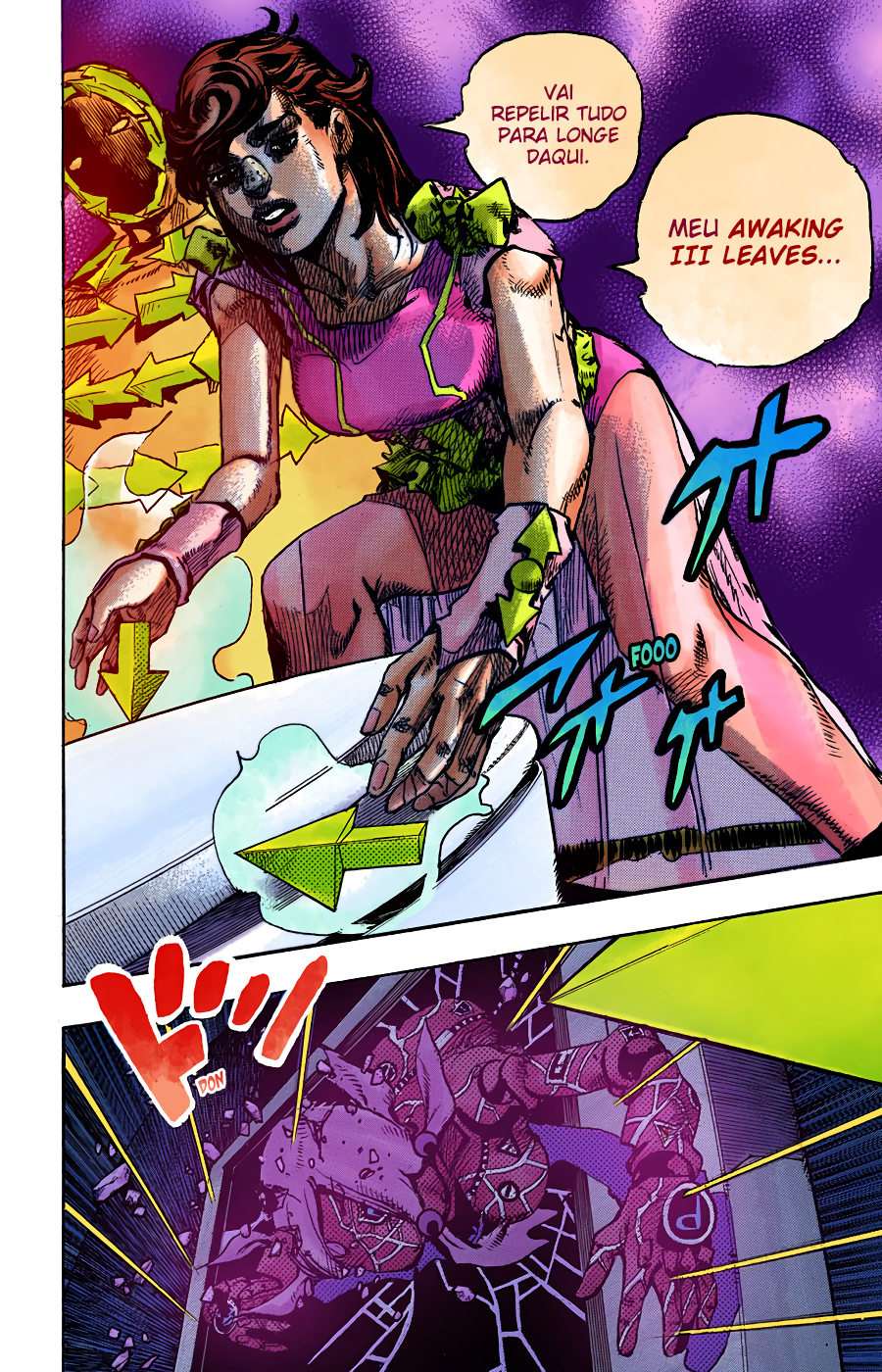 JoJo's Bizarre Adventure, Part 8: JoJolion - Digital Colored Comics Capítulo 94 Página 28