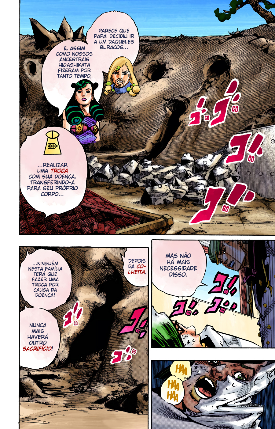 JoJo's Bizarre Adventure, Part 8: JoJolion - Digital Colored Comics Capítulo 94 Página 3