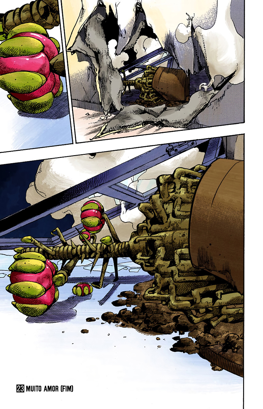 JoJo's Bizarre Adventure, Part 8: JoJolion - Digital Colored Comics Capítulo 94 Página 35