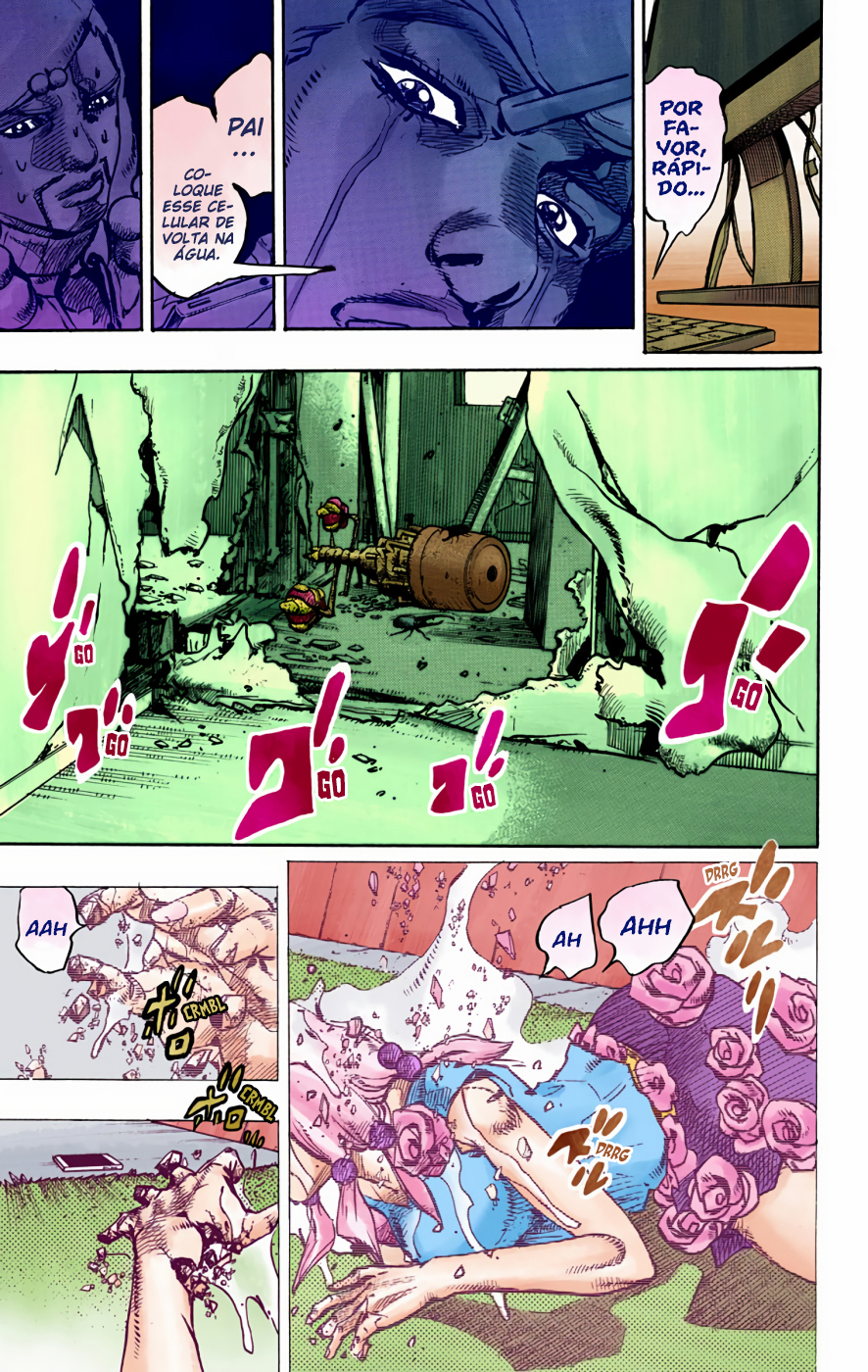 JoJo's Bizarre Adventure, Part 8: JoJolion - Digital Colored Comics Capítulo 95 Página 14