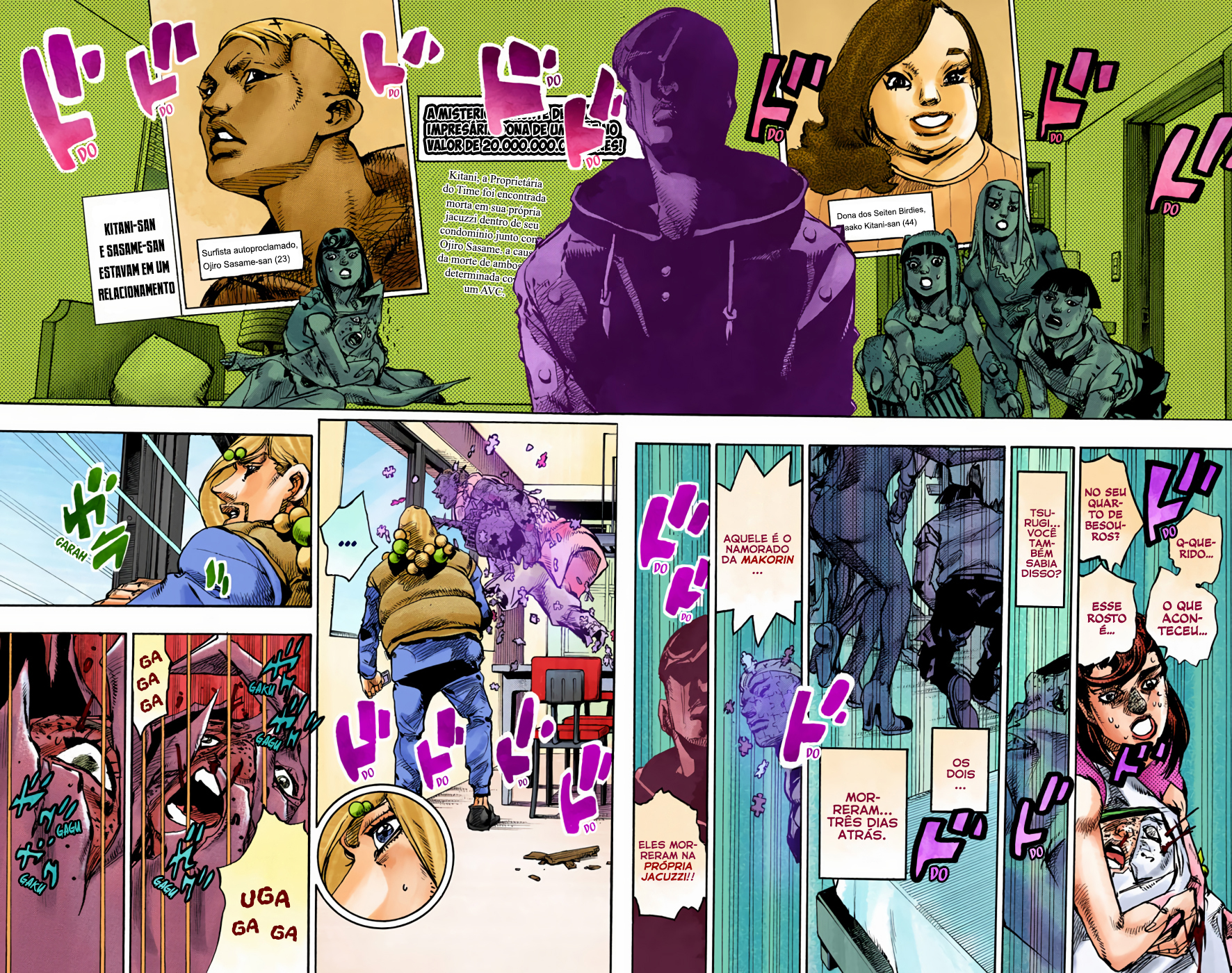 JoJo's Bizarre Adventure, Part 8: JoJolion - Digital Colored Comics Capítulo 95 Página 26