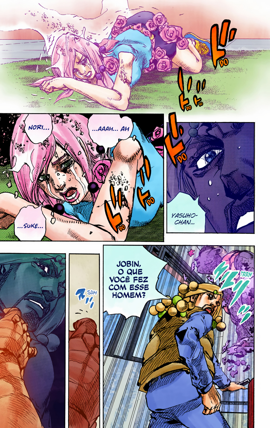JoJo's Bizarre Adventure, Part 8: JoJolion - Digital Colored Comics Capítulo 95 Página 28