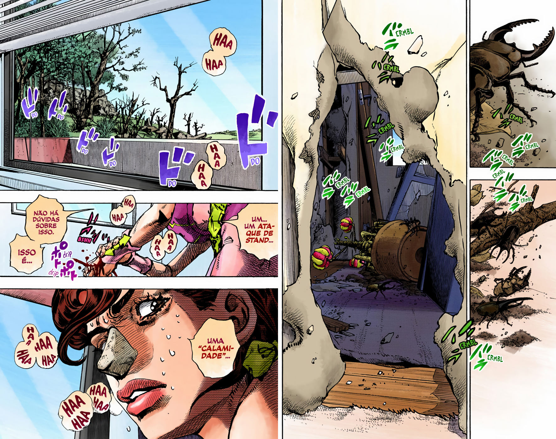 JoJo's Bizarre Adventure, Part 8: JoJolion - Digital Colored Comics Capítulo 95 Página 8