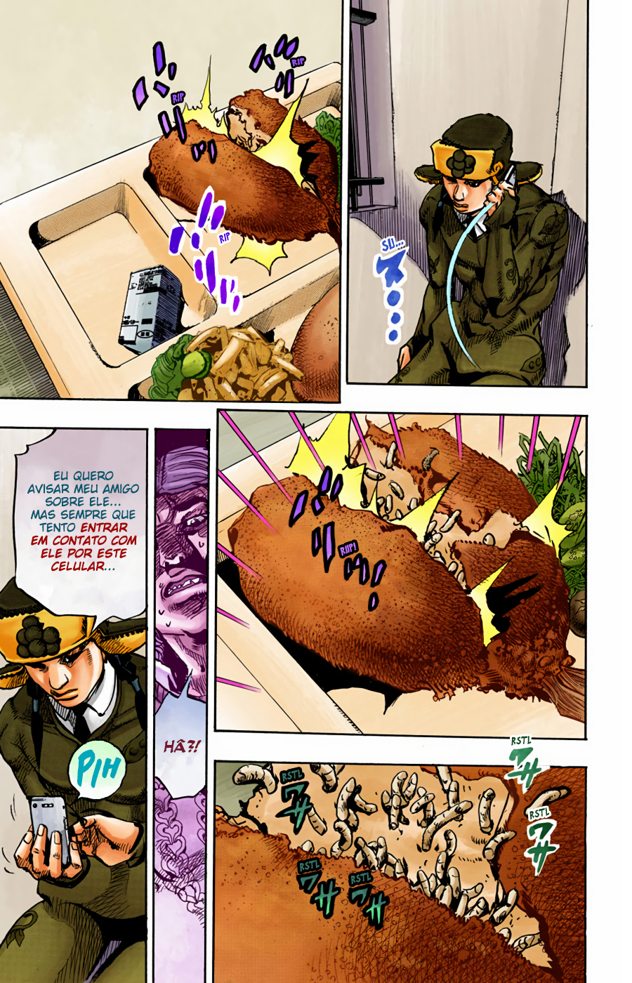 JoJo's Bizarre Adventure, Part 8: JoJolion - Digital Colored Comics Capítulo 96 Página 11