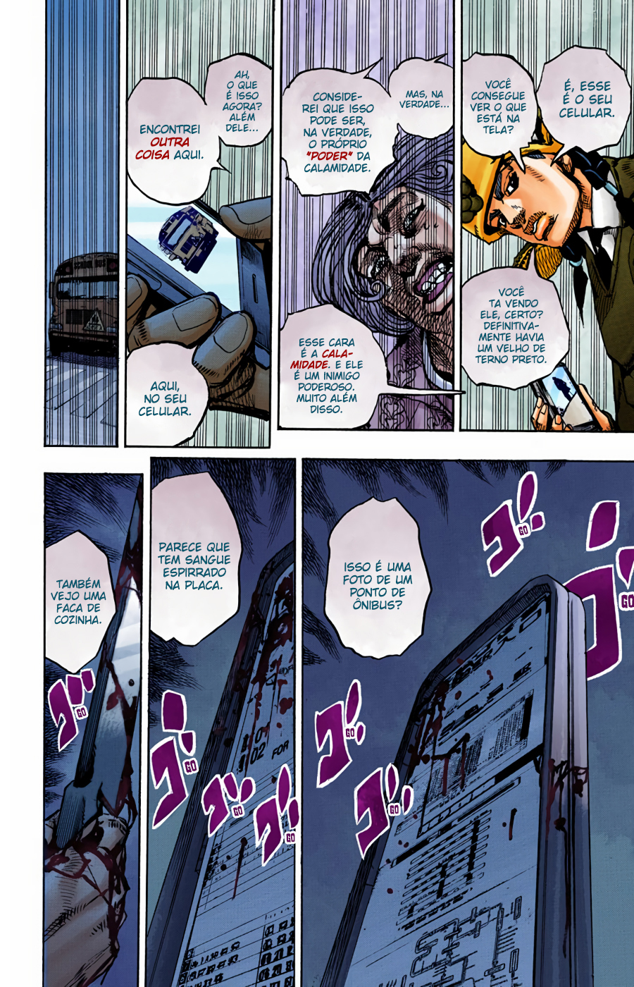 JoJo's Bizarre Adventure, Part 8: JoJolion - Digital Colored Comics Capítulo 96 Página 14