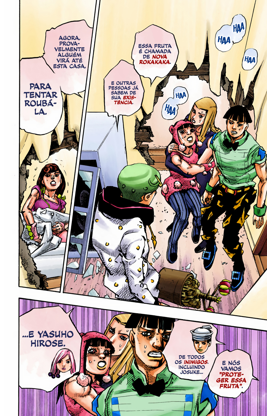JoJo's Bizarre Adventure, Part 8: JoJolion - Digital Colored Comics Capítulo 96 Página 28
