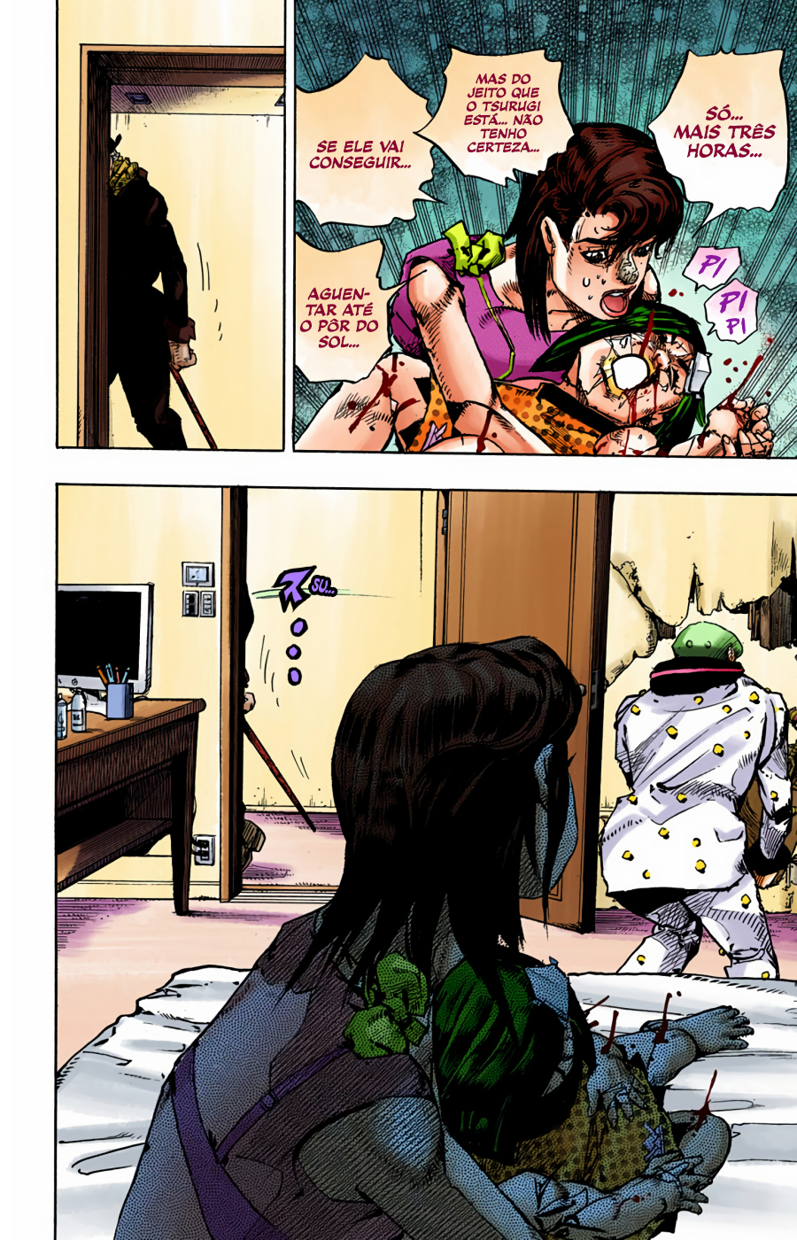 JoJo's Bizarre Adventure, Part 8: JoJolion - Digital Colored Comics Capítulo 96 Página 32